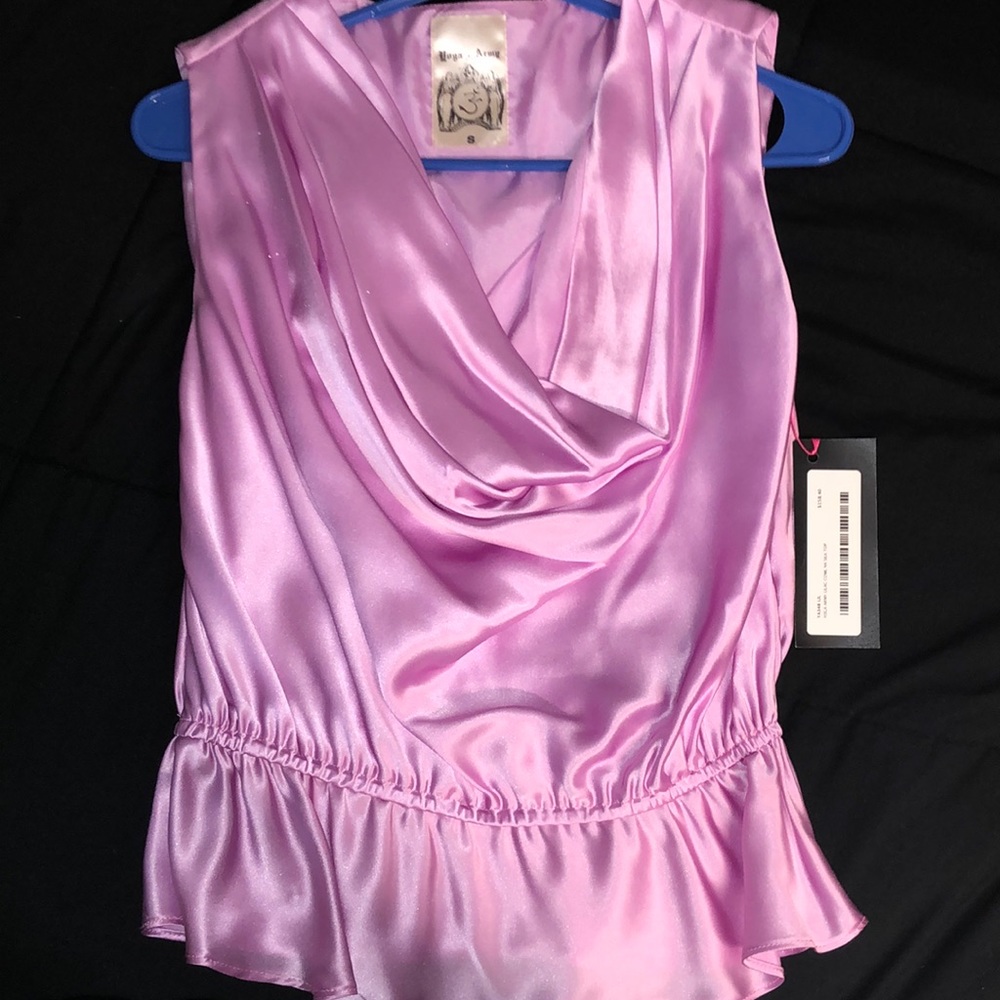 Yoga Army silk top